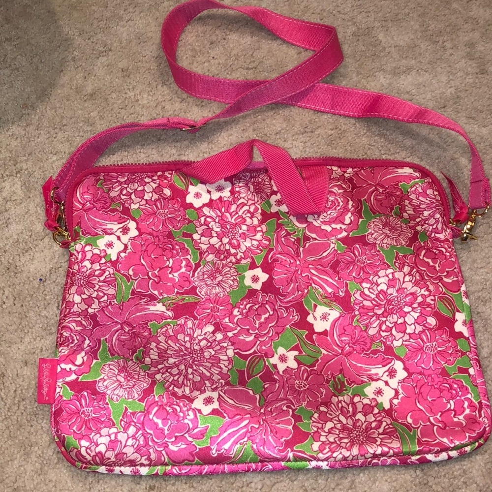 Lily Pullitzer laptop bag